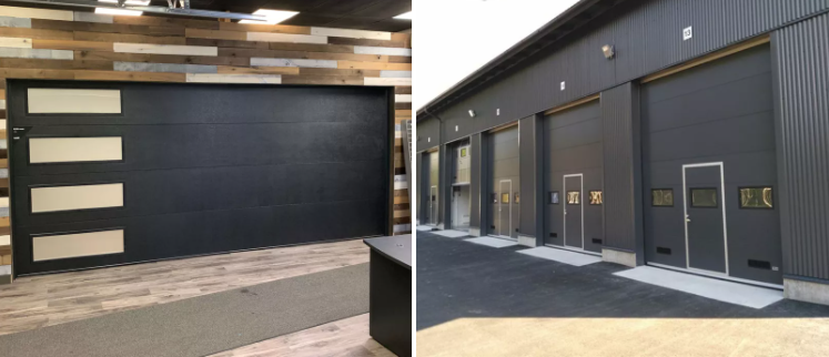 Commercial High Speed Spiral Door High Reliability Logistics Security Fiberglass Hard