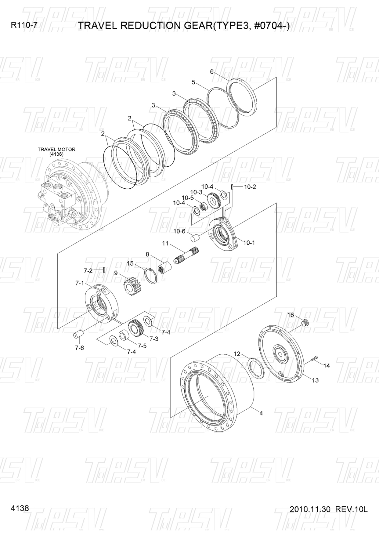 XKAY-01759 Heavy Duty TM18 Excavator Travel 1 Stage Gear Pin для повышенной передачи мощности