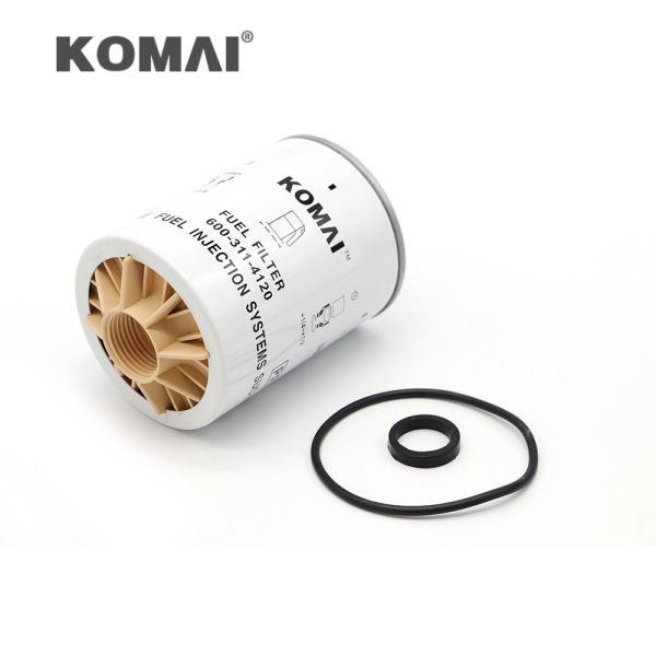 Фильтр дизельного топлива разделителя воды на экскаватор 600-319-4120 600-319-4110 SAA4D95LE-5