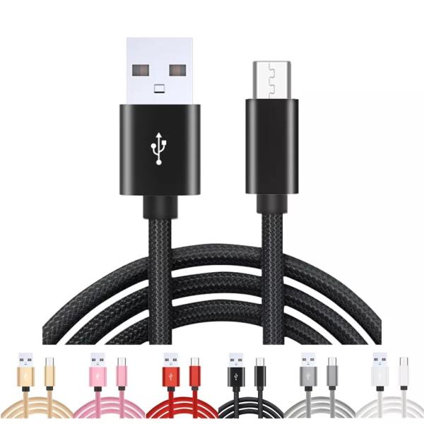 3m 10ft Micro USB V8 Cable , Flexible Mobile Phone Charging Cable