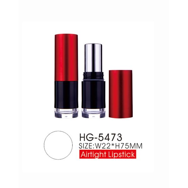 Воздухонепроницаемый извив случая трубки губной помады с трубок губной помады жидкости крышки 22mm 75mm