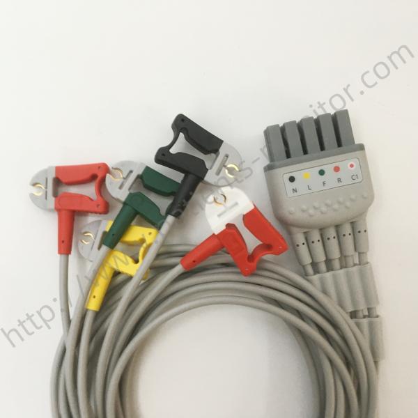 Mindray ECG Leadwires EL6802A 12-Lead Limb Cable IEC Clip PN0010-30-42903 For Beneview T8 Patient Monitor