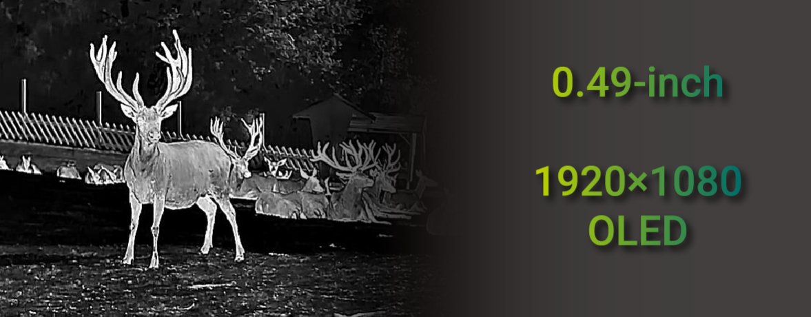 FW-SA70D Thermal Monocular with 1280×1024 HD Thermal Imaging Resolution, 1800-3600m Detection Distance and 1920×1080 OLED Display