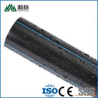 Tubo de consumición DN25mm del HDPE PE de agua del golpecito negro de alta densidad del abastecimiento