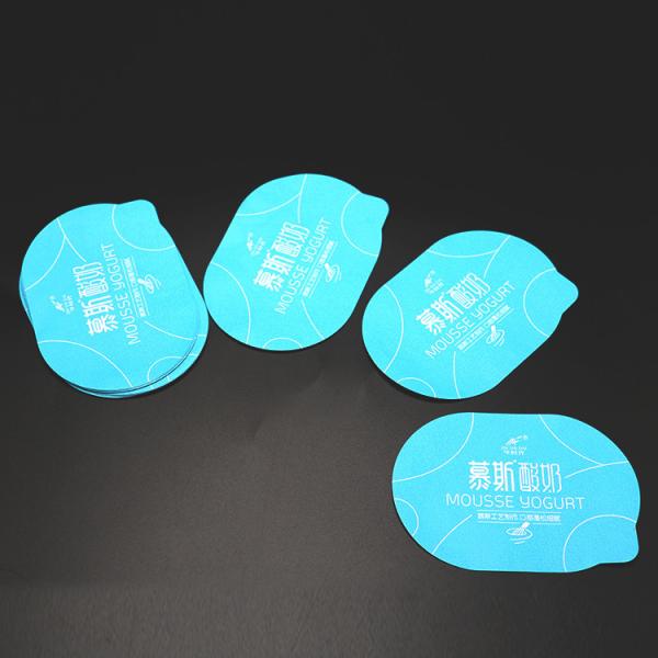Oripack 84*121mm Aluminum Foil Lids 40 Micron Pet Cup Food Grade Ink Lacquer