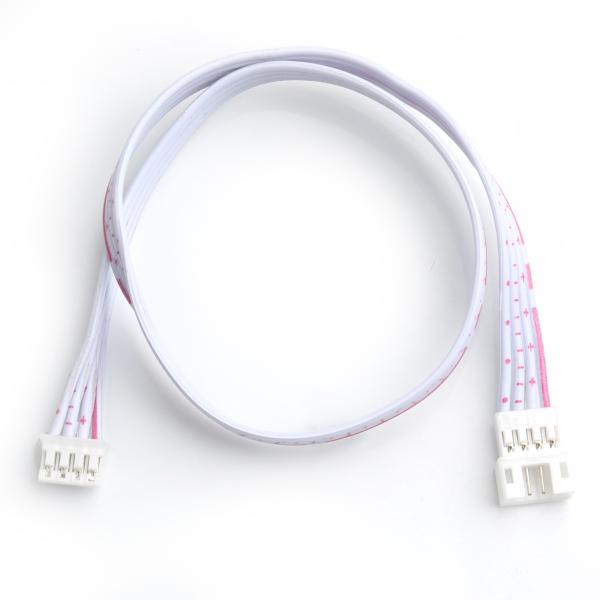 4 Pin Male To Female Flat Flexible Ribbon Cable LHE Connector For Electronic Engineering Audio Projects