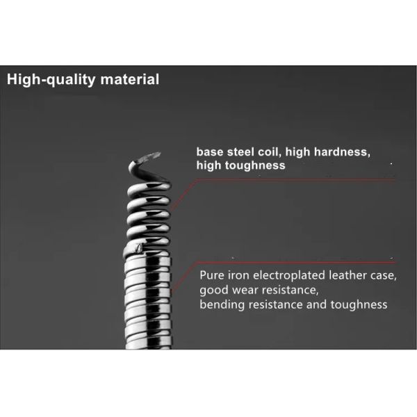 Tuyau flexible résistant à la chaleur de silicone durable, tube en plastique anti-vieillissement de col de cygne