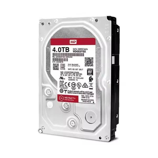 Personnalisé WD4003FFBX HDD 4TB 7200RPM 256MB Serveur de surveillance SATA Stockage Disque dur interne