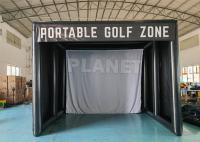 L'air a scellé le golf gonflable d'arrière-cour à la maison portative frappant la cage