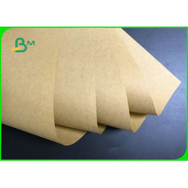 120GSM Brown Kraft Paper High Tenacity In Roll For Takeaway Bags