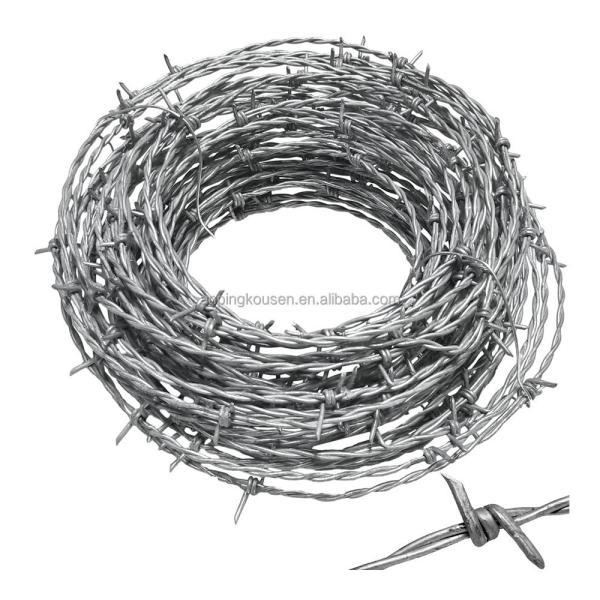 50kg Barbed Wire Roll Two Wire Twist 1.5-3cm Barb Length for Customer Requirements