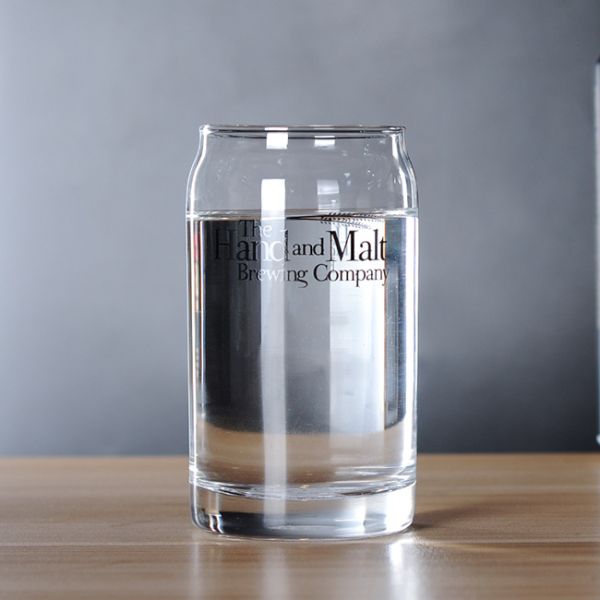 13oz Beer Glasses Crystal Clear Construction With Logo Printing Service