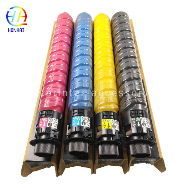 Black Original Copier Toner Cartridge Set Of 4 For Ricoh IM C4500 IM C6000 842283 842284 842285 842286