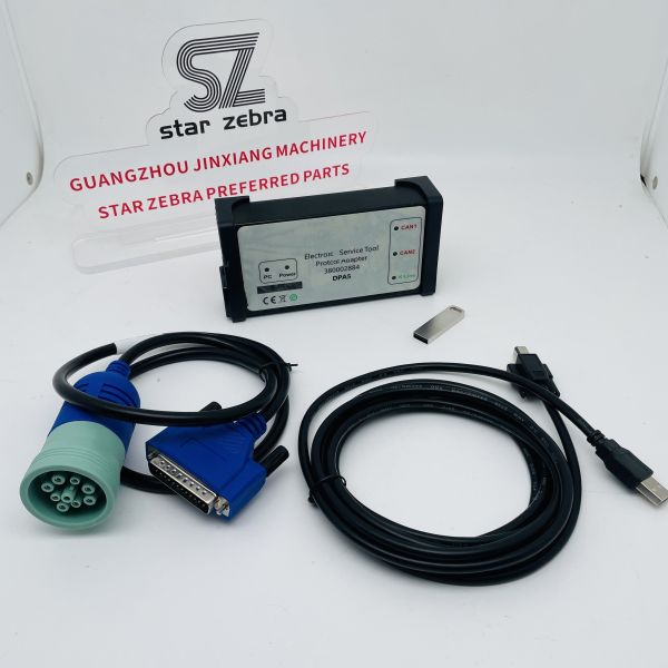 V9.8 EST DPA5 Diagnostic Tool 380002884 STAR ZEBRA Excavator Tractor Truck Loader Electronic Service Tool