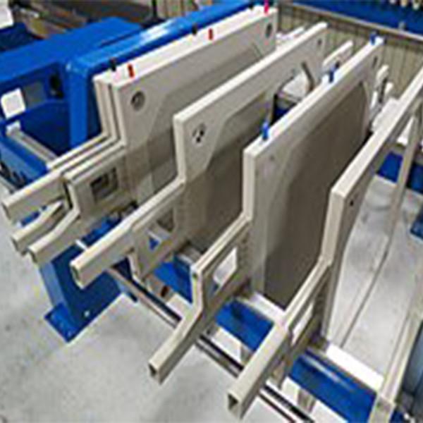 40m2 Filtration Area Press Filter High Efficient Treatment Small Footprint