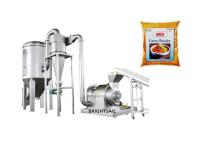 Machine adaptée aux besoins du client de Chili Pepper Cinnamon Powder Grinding d'épice d'acier inoxydable