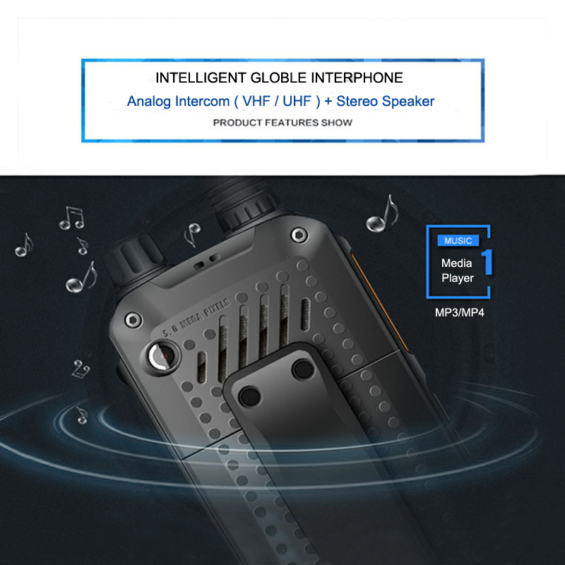 Водоустойчивое 1.2Ghz 3500mah 16 направляет звуковое кино Walkie радио