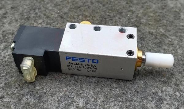 DC24V Solenoid Cylinder FESTO AVLM-8-20-SA M2.184.1091/04 526182
