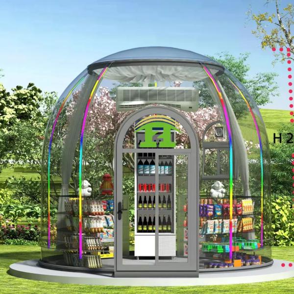 Popular Sale Outdoor Waterproof Camping Bubble House Dome Hotel Modular Tent with Bathroom