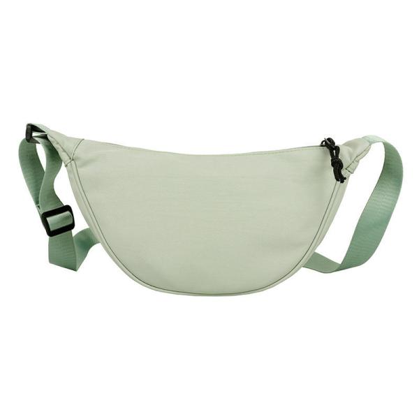 NYLON CROSSBODY BAG CROSSBODY BAG FEMALE 2024 NEW DUMPLING LIGHTWEIGHT UNDERARM BAG ALL SHOULDER CANVAS BAG