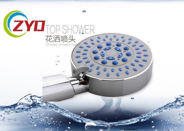 Dia 100mm Waterfall Shower Head , G1/2 Male Screw Chrome Handheld Shower Head