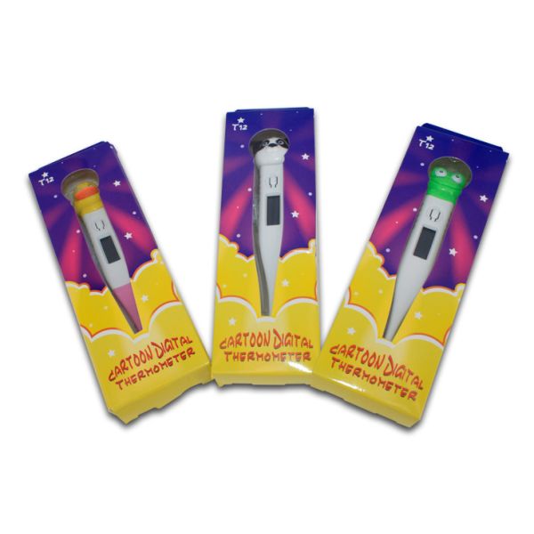 Animal Cartoon Touched  Infant Rectal Thermometer ISO 9001 Certification