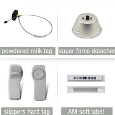 45 * 10.8mm 58KHz Magnetic EAS Hard Tag / Shop Security Tag Systems