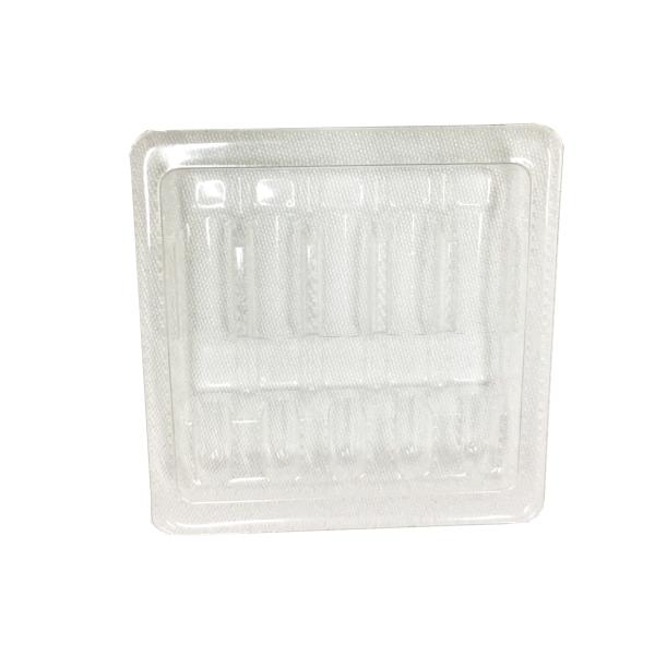 White Plastic Ampoule Tray Packaging 10ml Glass Vial Trays Plastic Ampoule Box