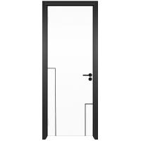 Porte creuse en WPC personnalisable pour un design durable et élégant
