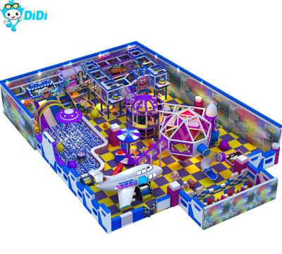 Safe Space Themed Indoor Playground Shopping Mall Play Area Equipment Comfortable