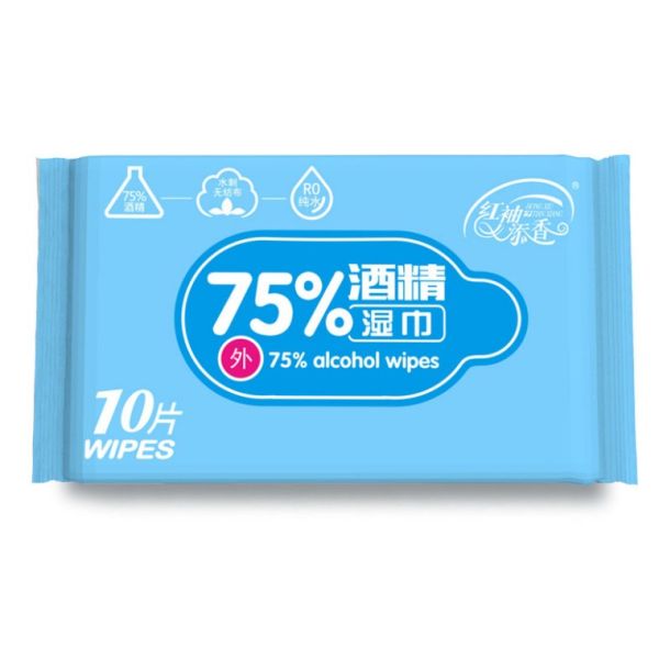 Hand Free Surface Disinfectant Wipes Organic Individual Alcohol Prep Wipes