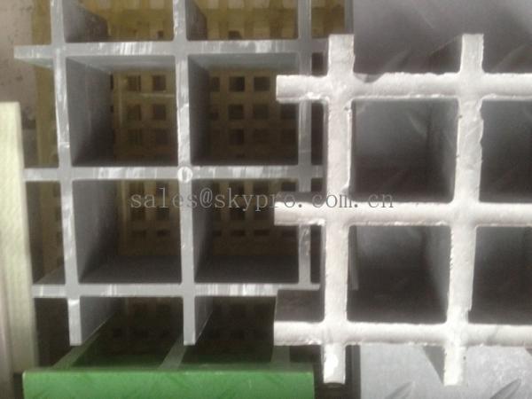 Gratings resistentes à corrosão do revestimento do plástico reforçado fibra de vidro de FRP