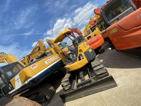 3915KG3 PC35MR-2 a utilisé l'excavatrice hydraulique de chenille de Komatsu 3 tonnes
