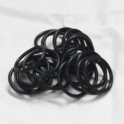 Standard Buna Nbr Fkm Silicon 70 Black Small Flat O-Ring and Temperature Resistant