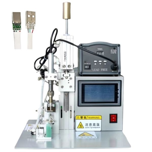 200W Multifunctional Semi Automatic Soldering Machine Foot Tin PCB LED Robot Welding Machine