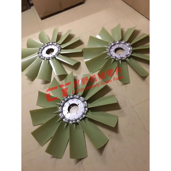 ZAX330 1136603321 1136603710 Engine Cooling Fan 6 Blade 12 Blade 6HK1