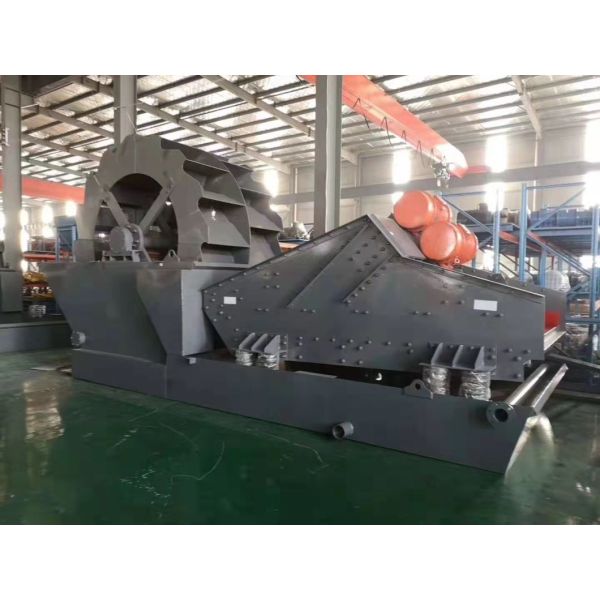 20-60t/h Water Consumption Wheel Sand Washer for in Various Industries