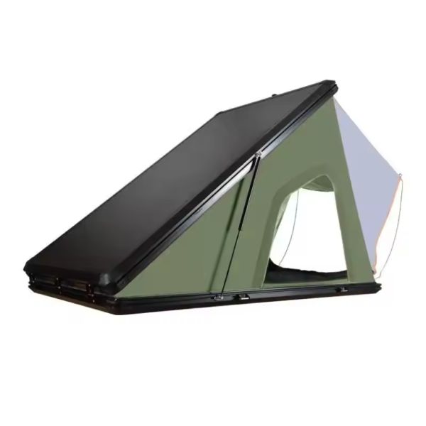 Custom Easy Set-Up Auto Camper Aluminum Rooftop Tent Waterproof Hard Roof Tents for Truck Jeep SUV-Pop-up Camping for Outdoor