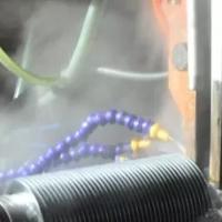 Le refroidisseur 3.3mm de chaudière de DELLOK a crénelé le tube d'aileron 32mm hélicoïdal solide