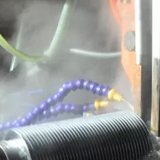 Le refroidisseur 3.3mm de chaudière de DELLOK a crénelé le tube d'aileron 32mm h