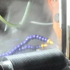 DELLOK Boiler Cooler 3.3mm Serrated Solid 32mm Helical Fin Tube