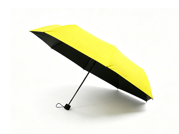 Compact UV40+ Travel Umbrella with 42-inch Arc and 8-Rib Lightweight Construction
