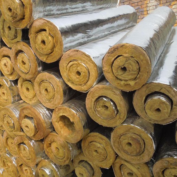 Waterproof Insulation Rock Wool Tube 50mm Sound Absorption Rockwool Fire Tube