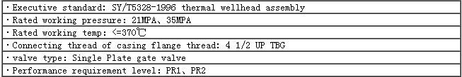 Well Drilling Oil Wellhead Equipment Assembled Thermal Wellhead Oil Medium