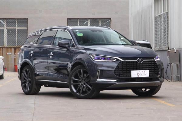 Byd Tang SUV EV Cars Luxury Midsize Suv 600-730KM 5 Doors 7 Seats