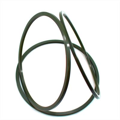 PU ROI Seal For Preventing Hydraulic Fluid Leakage Green Color  Excavator Seal Kit