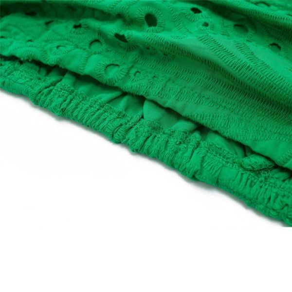 Halter вышивки верхних частей танка Strappy женщин безрукавный пефорированный сексуальный Backless