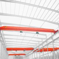 Single Speed Beam Wire Rope Hoist Overhead Crane  Workshop Operation