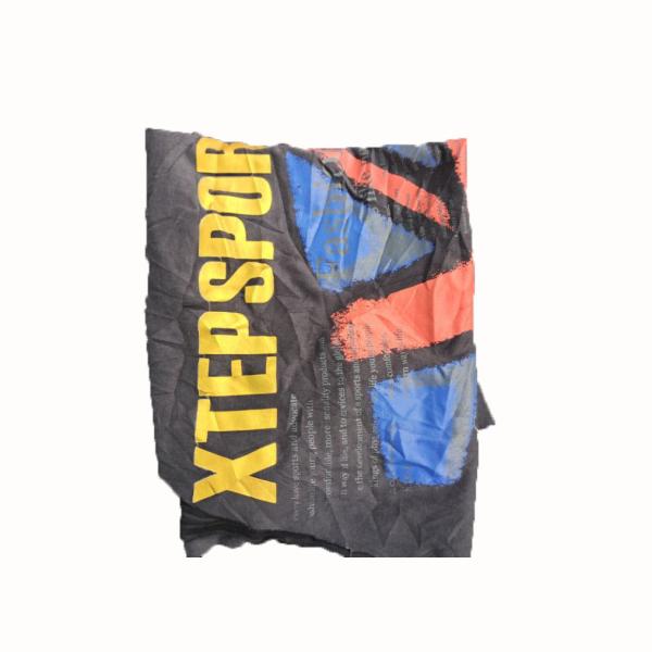 Free sample High cotton percentage Reusable Light Color Pure Cotton T Shirt Industrial Rag Wiping Rags for Cleaning