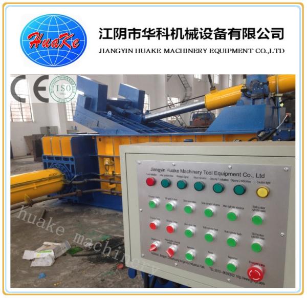 CE SGS Scrap Metal Baling Press , Y81f-315 Scrap Metal Recycling Machine